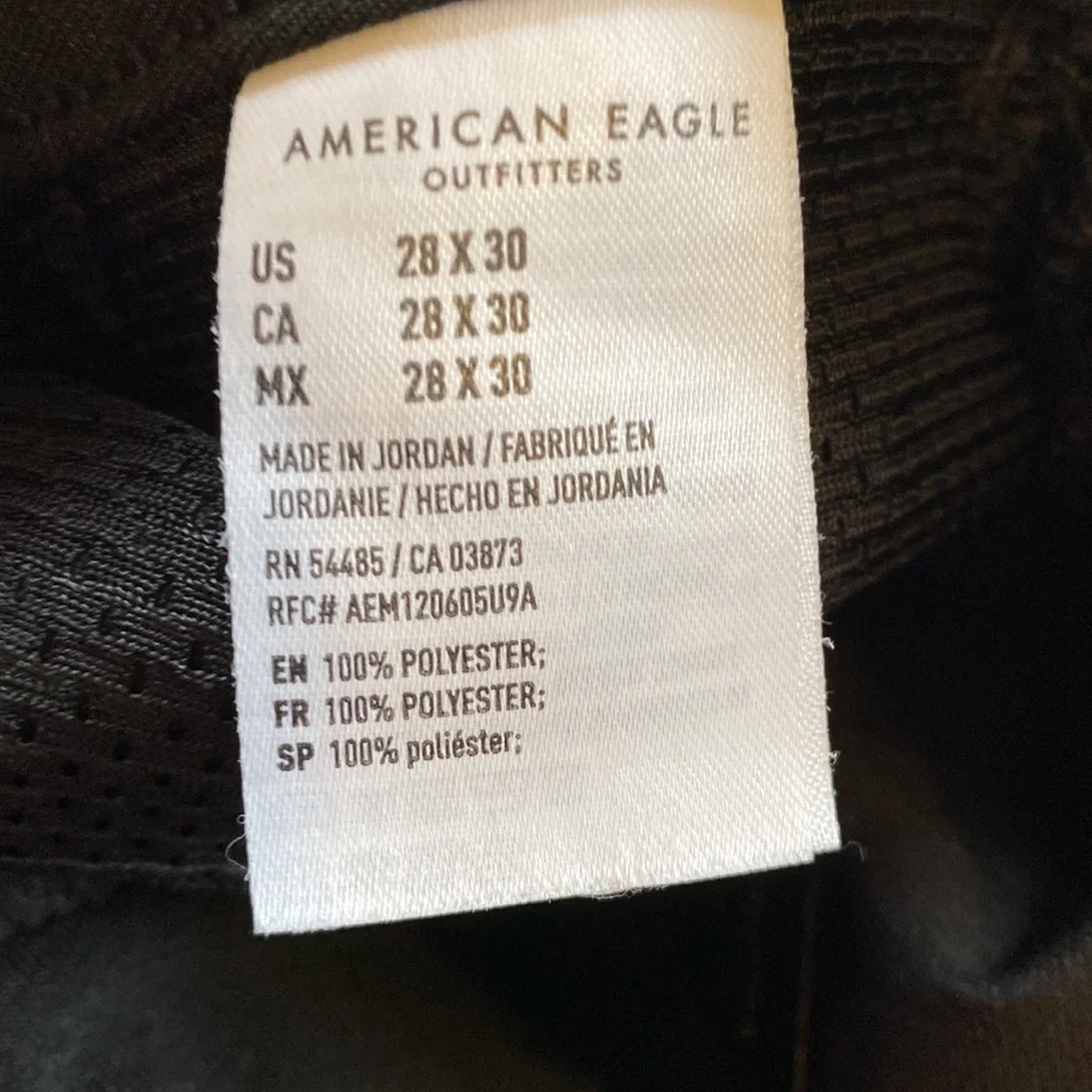 American Eagle Outfitters Black Slim Straight Pants - Picture 4 of 5